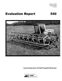 Evaluation Report 540