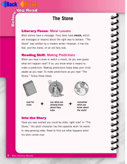 The Stone ​By ​Lloyd Alexander