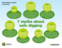 7 myths about safe digging
