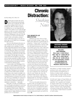 Chronic distraction: Shocking News