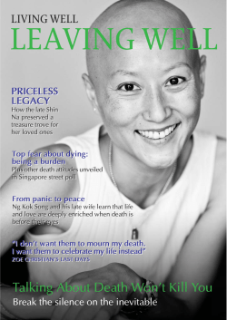 Living Well, Leaving Well