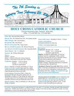 Holy Cross Catholic Church