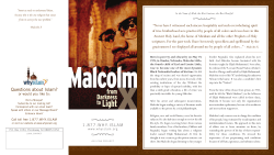malcom X (8.5X15)