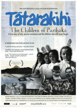 A true story of war, passive resistance and the children who will