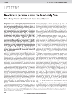 No climate paradox under the faint early Sun