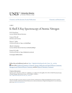 K-Shell X-Ray Spectroscopy of Atomic Nitrogen