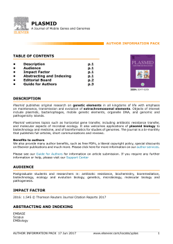plasmid - Elsevier
