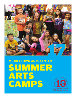 Summer Arts Camps