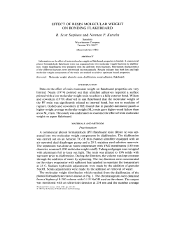 this PDF file - Wood and Fiber Science