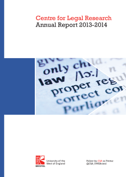 CALR Annual Report