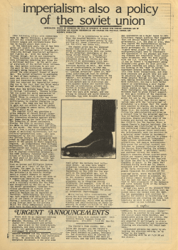 imperialism: also a policy of the soviet union