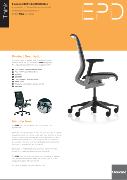 Environmental Product Declaration