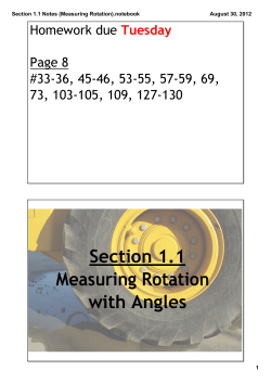 Section 1.1 Notes (Measuring Rotation).notebook
