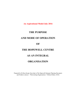 Integral Hopewell by Ross Keane