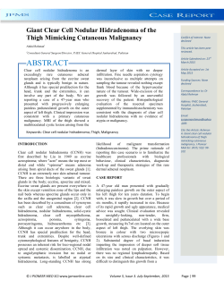 Eosinophilic Abscesses of the Liver due to Enterobius Vermicularis