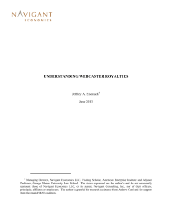 understanding webcaster royalties