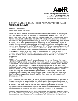 Print this article - AoIR Selected Papers of Internet Research