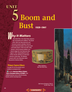 Chapter 15: The Jazz Age, 1921-1929