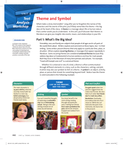 unit 4 Text Analysis Workshop Theme and Symbol