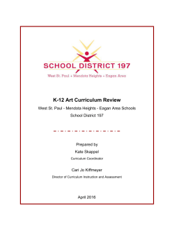 Art Year 1 - District 197