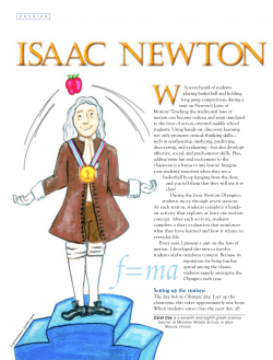 Setting up the stations - National Science Teachers Association
