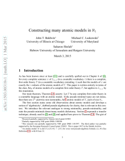 Constructing many atomic models in $\ aleph_1$