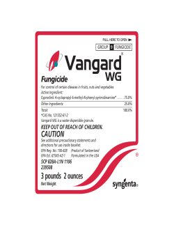 Vanguard WG Label