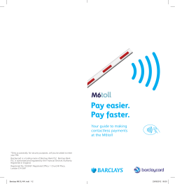 Barclays M6 DL AW .indd