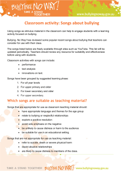 Class - Bullying. No Way!