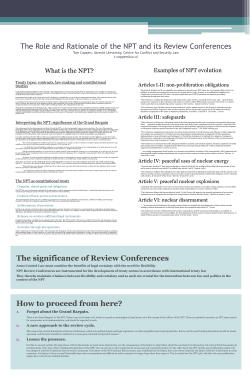 Dia 1 - Belfer Center