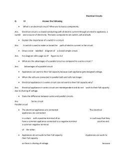 Electrical Circuits Q IV Answer the following &bull; What is an electrical