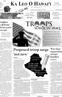 Proposed troop surge `not new`