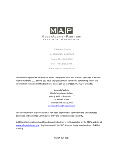 This brochure provides information about the qualification and