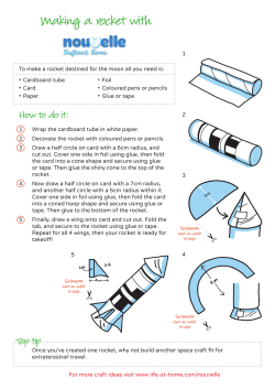 Making a rocket with