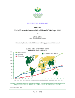 EXECUTIVE SUMMARY brief 44 Global status of