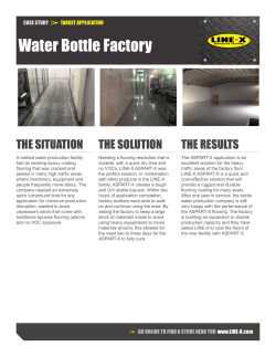 Bottled Water Click to full case study. - Line-X