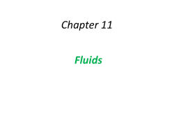 Chapter 11 Fluids