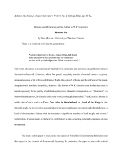 Aethlon: the Journal of Sport Literature, Vol 19, No