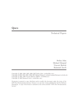 Technical Papers