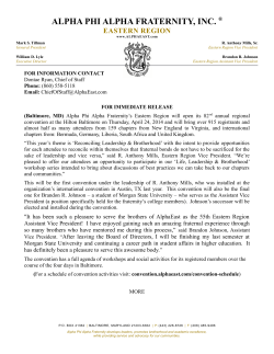 alpha phi alpha fraternity, inc. &reg; eastern region