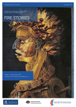 Program - ARC Centre of Excellence for the History of