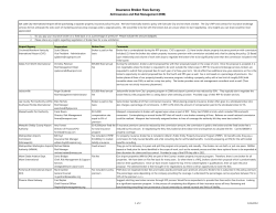 Insurance Broker Fees Survey - ACI-NA