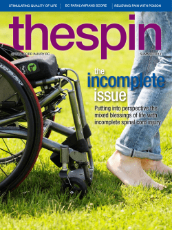 Spinal Cord Injury BC