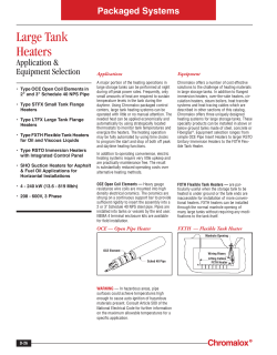 Large Tank Heaters
