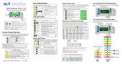 CF7000 Quick Reference Card