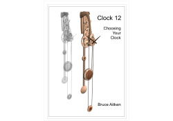 Choosing Your Clock - Bruce Aitken, Clock Maker