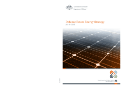Defence Estate Energy Strategy