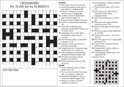 CROSSWORD No. 15,458 Set by ALBERICH