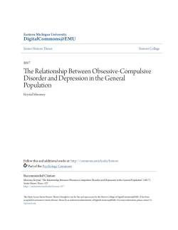 The Relationship Between Obsessive