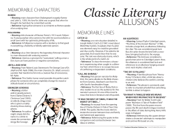 classic literature - Smekens Education